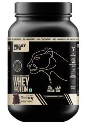Pro Concentrate Whey Protein with Ultrasorb Tech | 924gm | Rich Chocolate