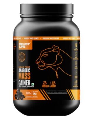 Anabolic Mass Gainer with Ultrasorb Tech (No Maltodextrin) | 1kg
